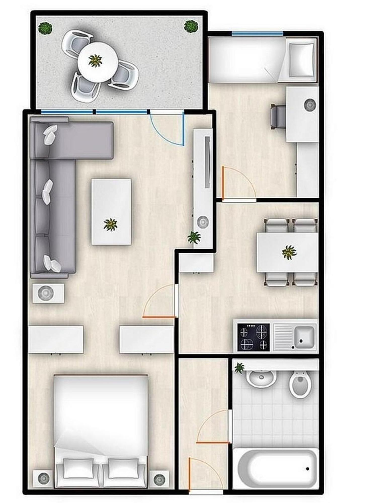 Berolina Wohnung 314 ดาเมอ ภายนอก รูปภาพ